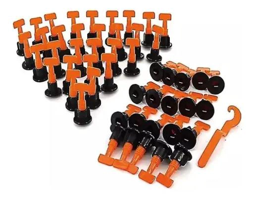 CLIPS NIVELADORES REUTILIZABLES DE PLASTICO - 1
