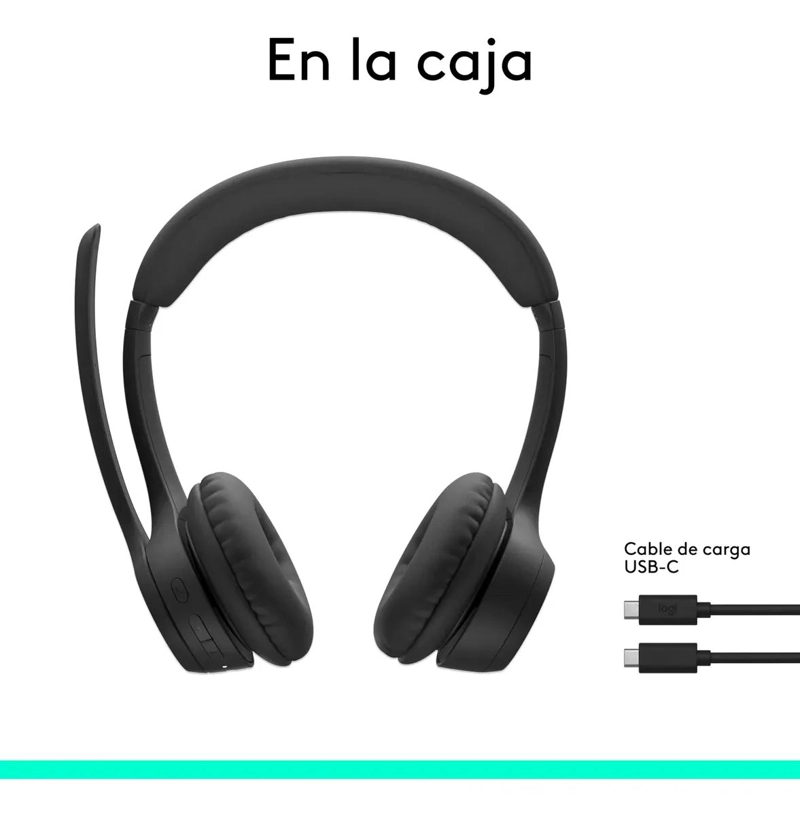 AURICULARES INALAMBRICOS CON MICROFONO Y CANCELACION DE RUIDO - 9
