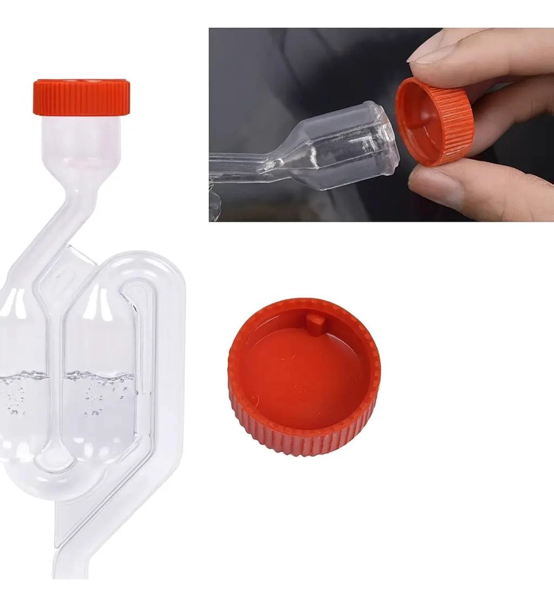 VALVULA DE FERMENTACION ANAEROBICA PARA PROCESOS CASEROS - 3