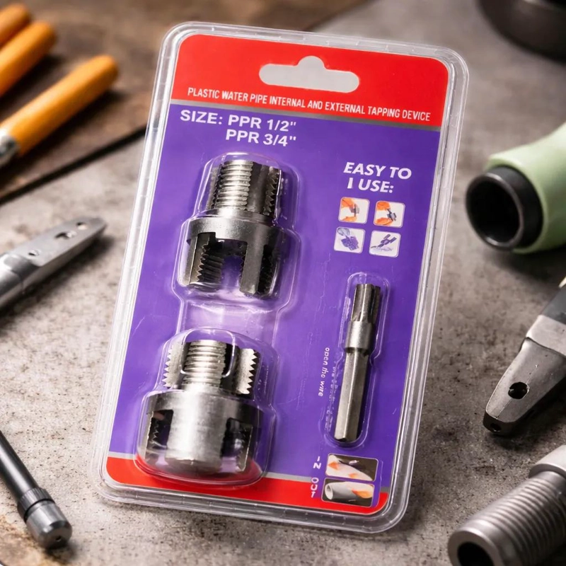EXTRACTOR REPARADOR DE HILOS PARA PPR 1/2 Y 3/4 - 2