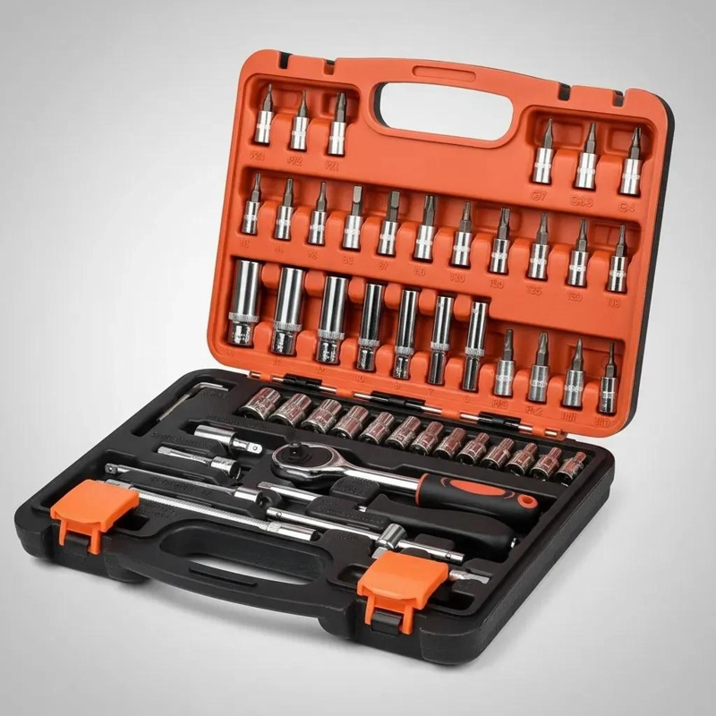 SET DE HERRAMIENTAS COMBINADAS CON 53 PIEZAS Y MALETIN - 5