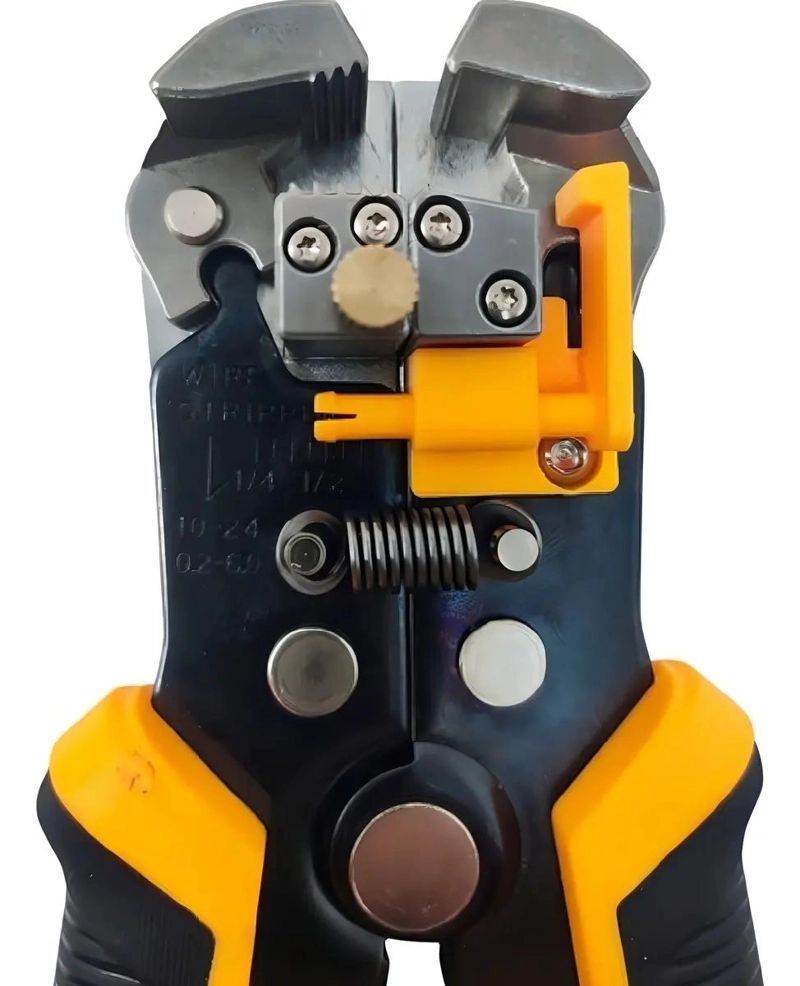 CRIMPADORA Y PELACABLES AUTOMATICO 3 EN 1 PARA ELECTRICISTAS - 1