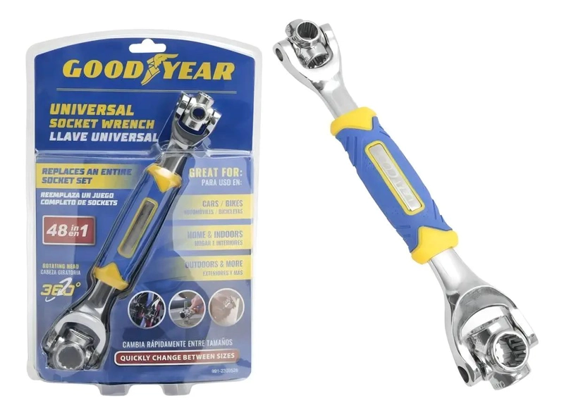 LLAVE MULTIUSO 48 HERRAMIENTAS 25X35 CM - 2