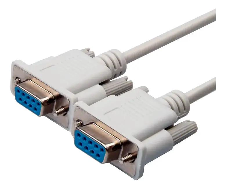 CABLE SERIAL DB9 HEMBRA CRUZADO 1.5M PARA CONEXIONES - 2