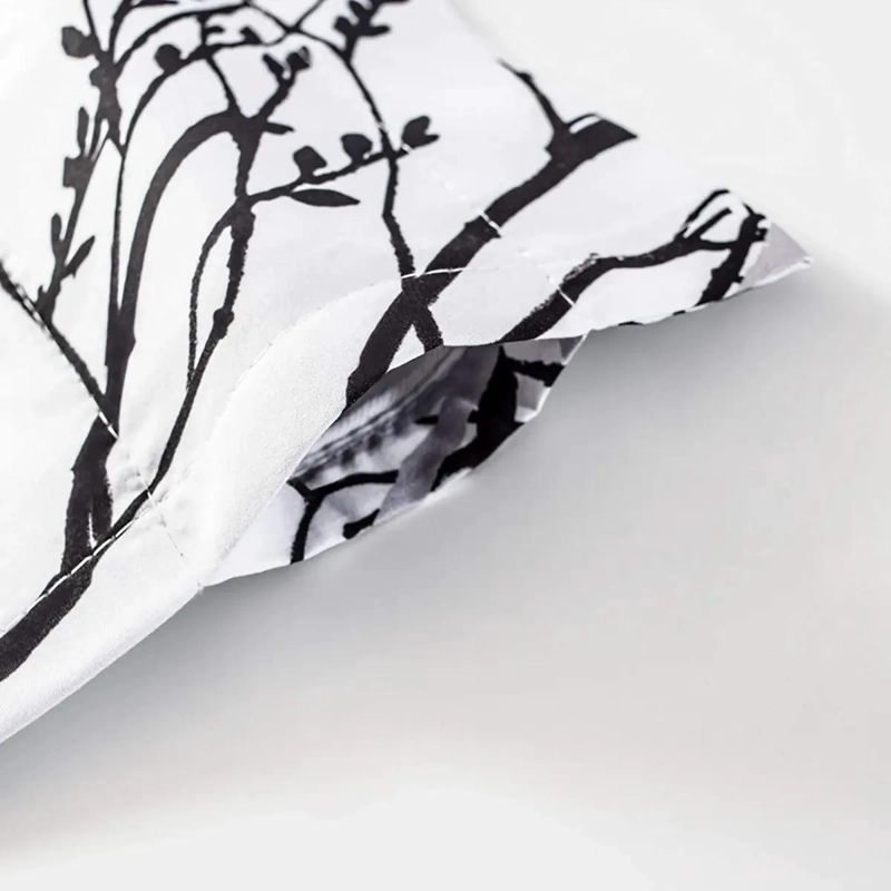 RAMA DE ARBOL CON DISEÑO ABSTRACTO PARA CORTINAS DE VENTANA - 4
