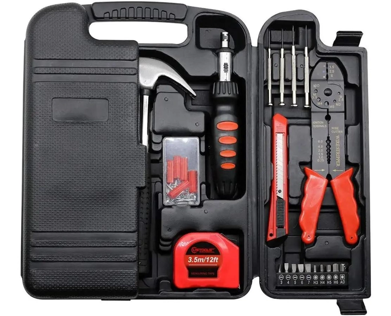 KIT DE HERRAMIENTAS MANUALES 129 PIEZAS - 2