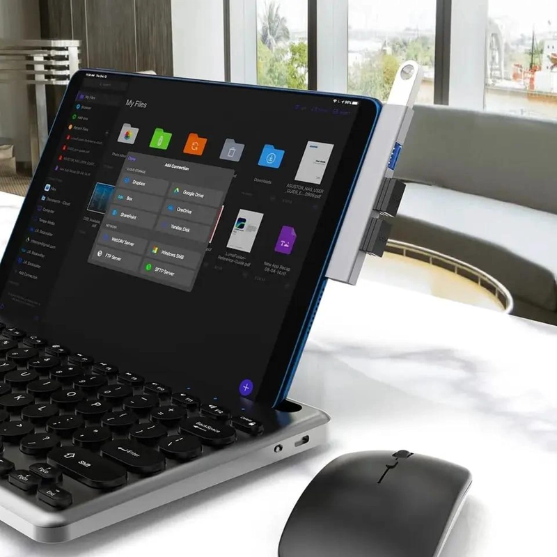 ADAPTADOR USB TIPO C 4 PUERTOS PARA CONEXION RAPIDA - 9