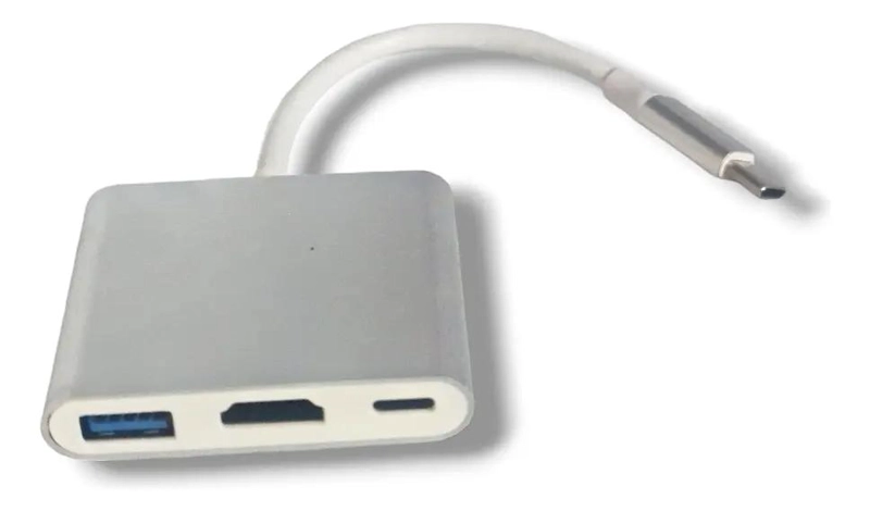 ADAPTADOR HUB TIPO-C A USB 3.0, HDMI Y PD PARA CONECTIVIDAD - 3