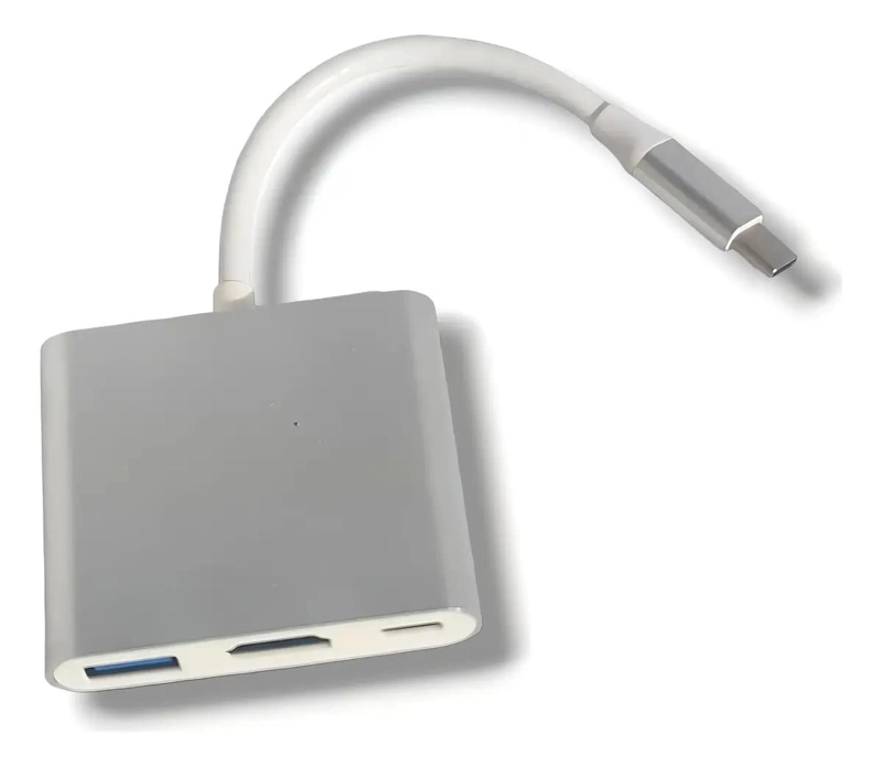 ADAPTADOR HUB TIPO-C A USB 3.0, HDMI Y PD PARA CONECTIVIDAD - 5