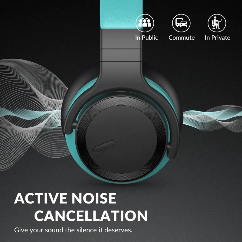 AURICULARES INALAMBRICOS CON CANCELACION DE RUIDO Y BLUETOOTH 5.0 - 3
