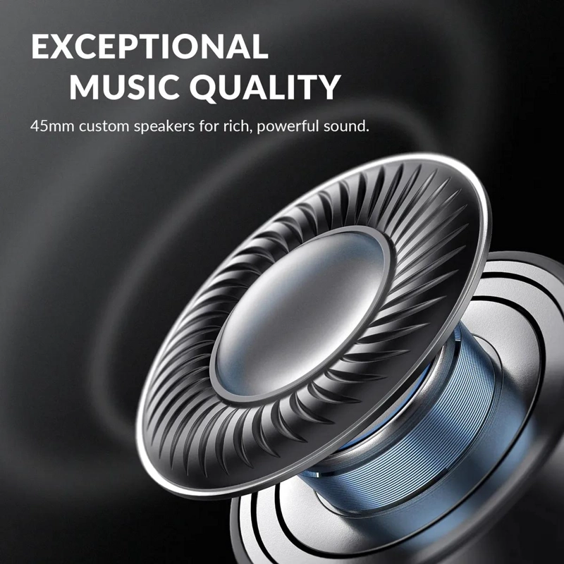 AURICULARES INALAMBRICOS CON CANCELACION DE RUIDO Y BLUETOOTH 5.0 - 4