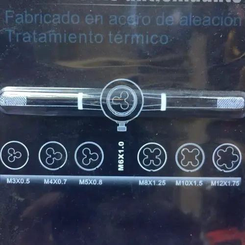 SET DE TERRAJAS HEMBRA DE ACERO PARA REPARACIONES - 4
