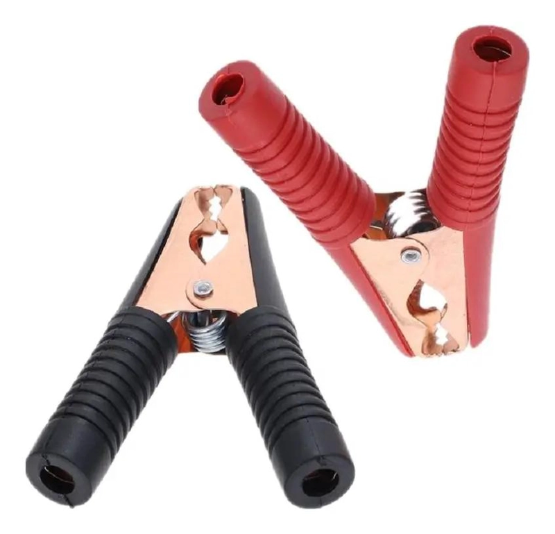 PAR DE PINZAS ELE CTRICAS CAIMAN 90MM 100 AMPERES - 1
