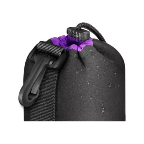 FUNDA ESTUCHE NEOPRENO PARA LENTES DE CAMARA TAMAÑO M - 2