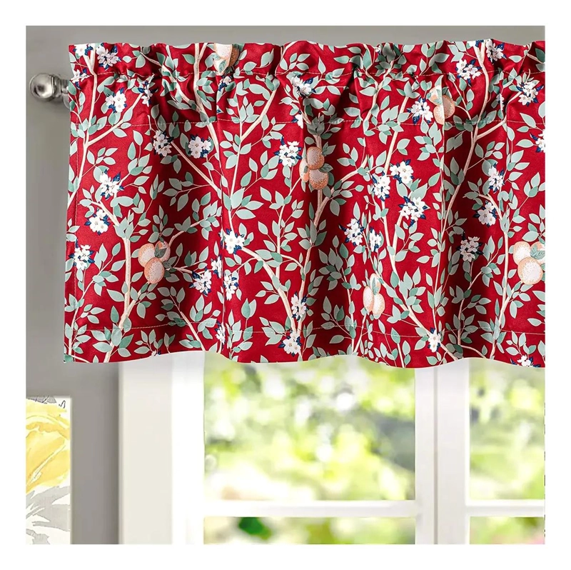 CORTINA BLACKOUT FLORAL CON AISLAMIENTO TE RMICO 52X18 - 1