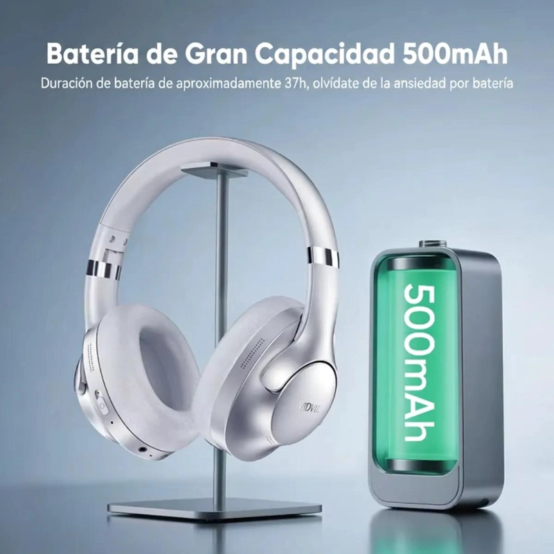 AUDIFONOS INALAMBRICOS CON CANCELACION DE RUIDO Y BLUETOOTH 5.4 - 3