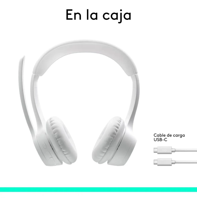 AURICULARES INALAMBRICOS CON MICROFONO Y CANCELACION DE RUIDO - 7