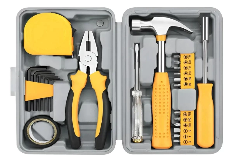 KIT DE HERRAMIENTAS MANUALES 24 PIEZAS - 1