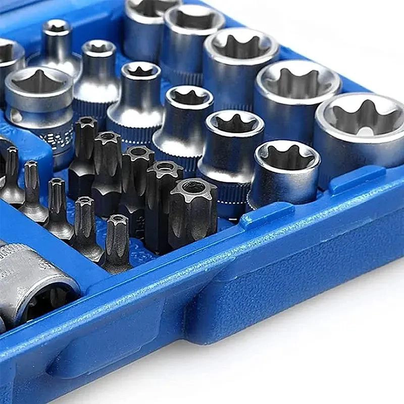 SET DE DADOS TORX Y HEMBRA DE 34 PIEZAS CON ESTUCHE - 4