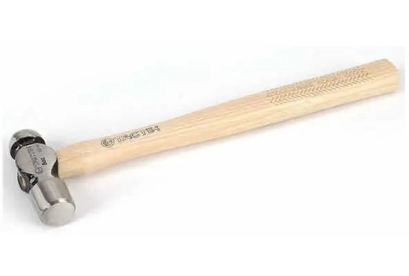 MARTILLO MECANICO FORJADO CON MANGO DE NOGAL 340 GRS - 1