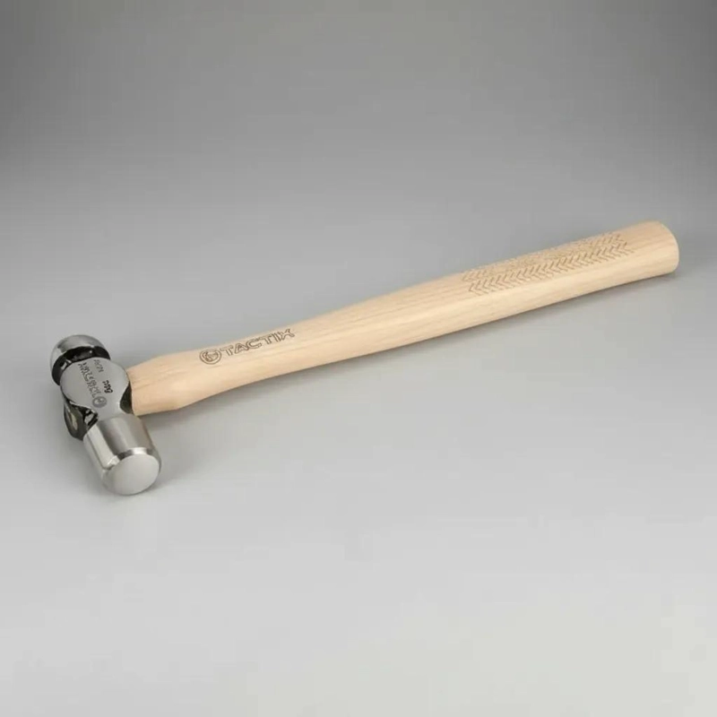 MARTILLO MECANICO FORJADO CON MANGO DE NOGAL 340 GRS - 2
