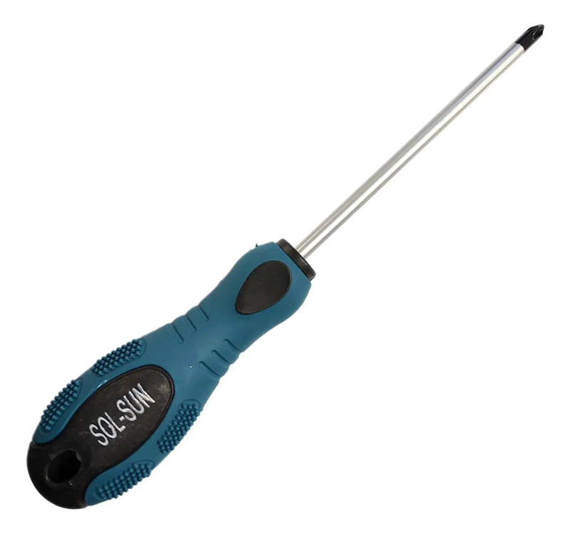 SET DE 12 DESTORNILLADORES PHILLIPS IMANTADOS DE 125MM - 1