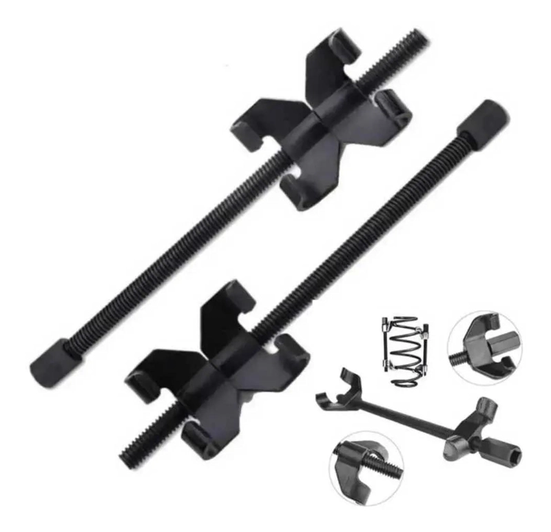 EXTRACTOR DE RESORTES CON 2 GARRAS REVERSIBLES - 1