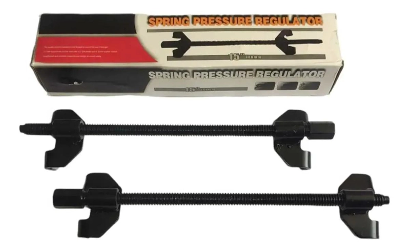 EXTRACTOR DE RESORTES CON 2 GARRAS REVERSIBLES - 2