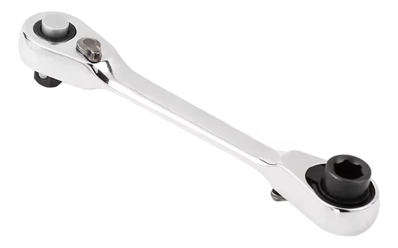 JUEGO DE LLAVES TRINQUETE COMPACTO CON DADOS INTERCAMBIABLES - 4