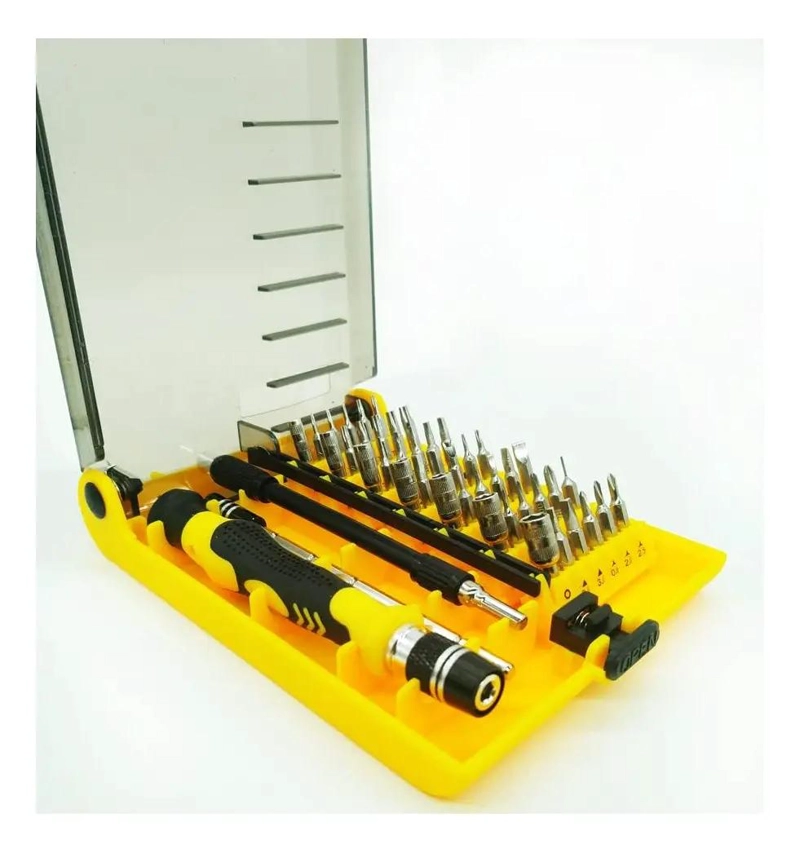 JUEGO DE DESTORNILLADORES DE PRECISION CON 45 PIEZAS PARA ELECTRONICA - 5