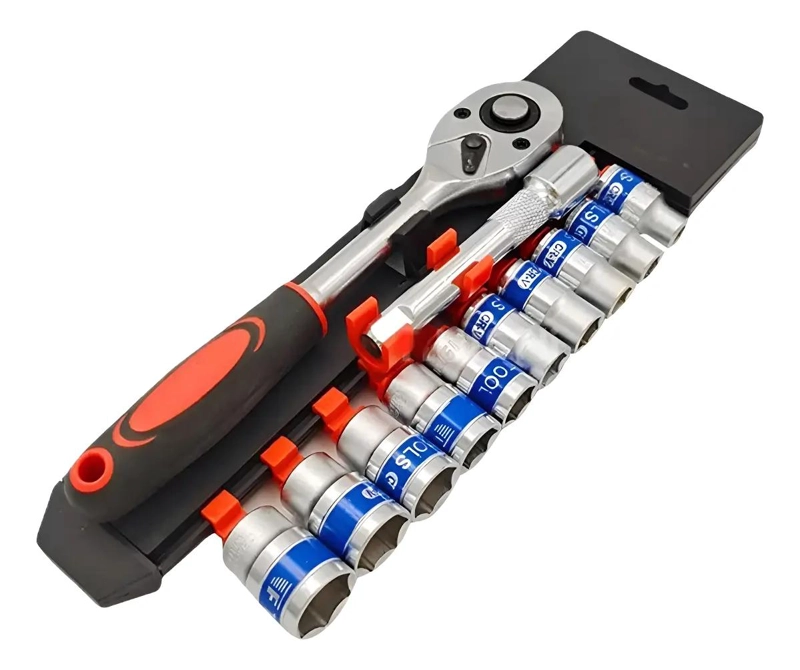 LLAVE COMBINADA AJUSTABLE CROMADA - 1