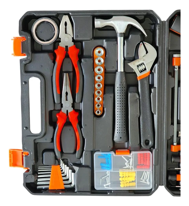 SET 150 PIEZAS HERRAMIENTAS MANUALES PORTATIL - 2