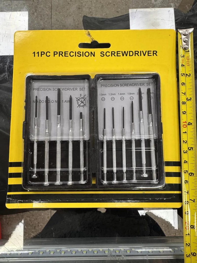 SET DE DESTORNILLADORES DE PRECISION 11 PIEZAS PARA MULTIPLES USOS - 2