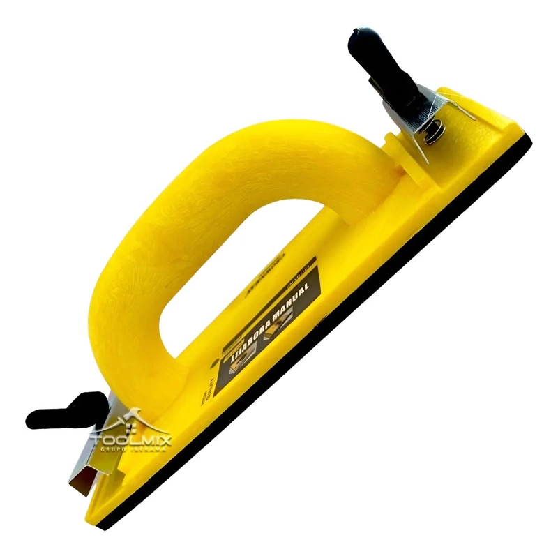 LIJADORA MANUAL CON MANGO 23X8 CM PARA LIJADO PROFESIONAL - 1