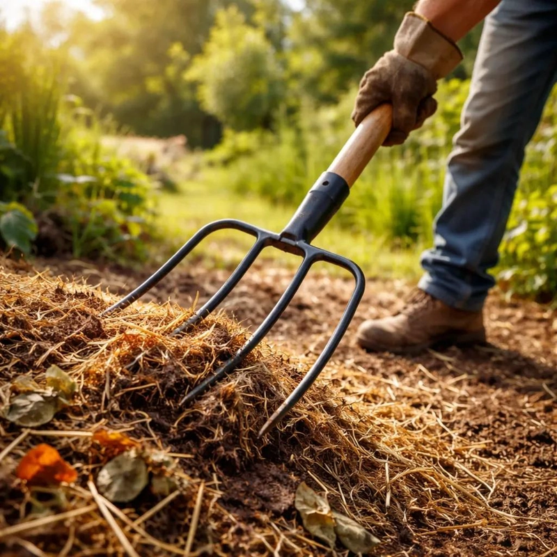 HORQUETA PASTERA DE 4 PUAS IDEAL PARA JARDINERIA - 3