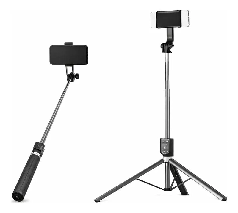 PALO SELFIE EXTENSIBLE CON TRIPODE Y CONTROL REMOTO BLUETOOTH - 1