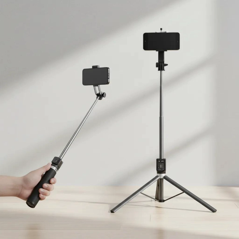 PALO SELFIE EXTENSIBLE CON TRIPODE Y CONTROL REMOTO BLUETOOTH - 3