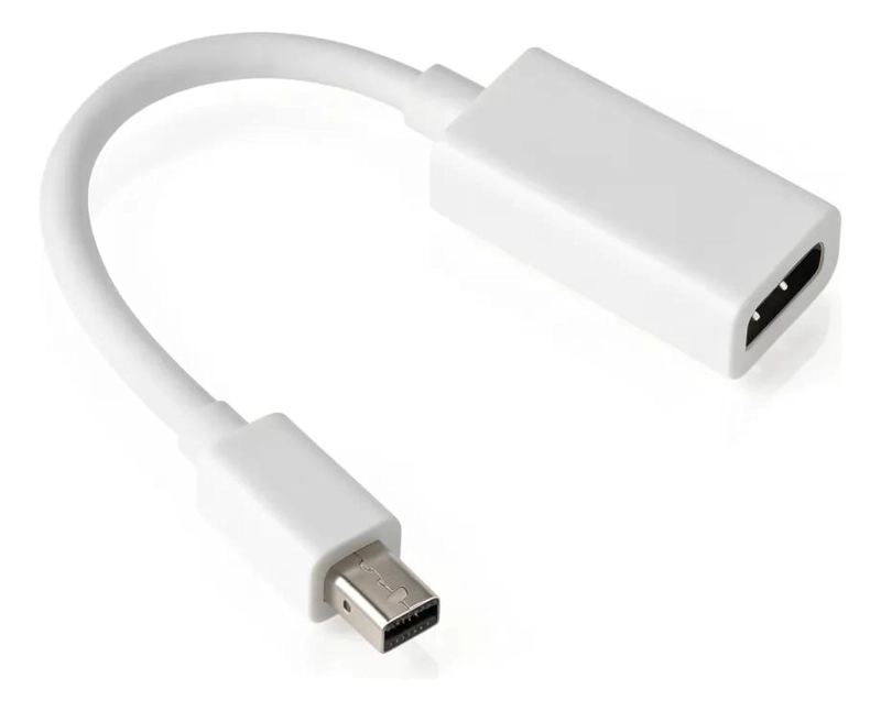 ADAPTADOR MINI DISPLAYPORT A HDMI FULL HD BLANCO - 2