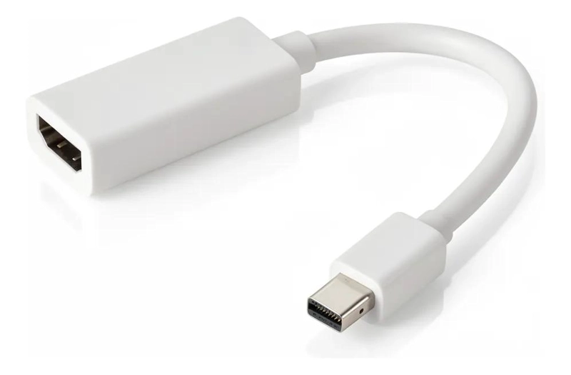 ADAPTADOR MINI DISPLAYPORT A HDMI FULL HD BLANCO - 3