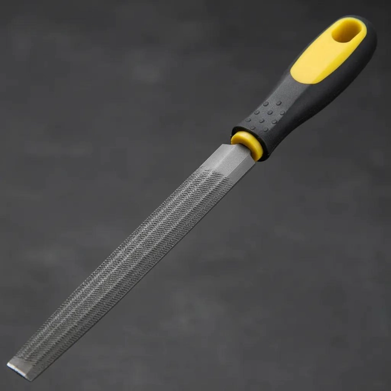 SET DE 3 LIMAS PARA MADERA Y METAL CON MANGO DE 30 CM - 7
