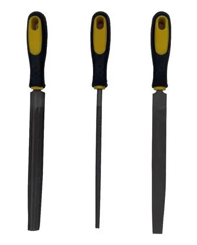 SET DE 3 LIMAS PARA MADERA Y METAL CON MANGO DE 30 CM - 8