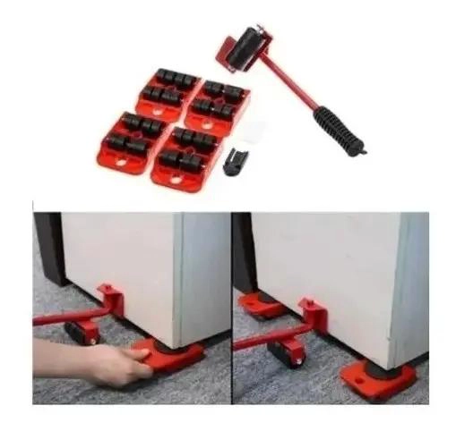 JUEGO DE HERRAMIENTAS PARA MOVER MUEBLES PESADOS CON RUEDAS - 2