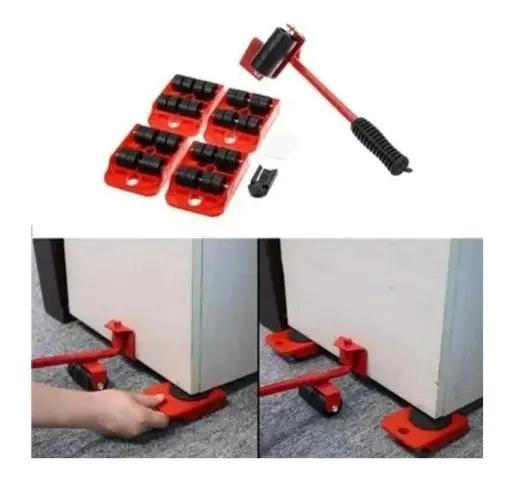 JUEGO DE HERRAMIENTAS PARA MOVER MUEBLES PESADOS CON RUEDAS - 9