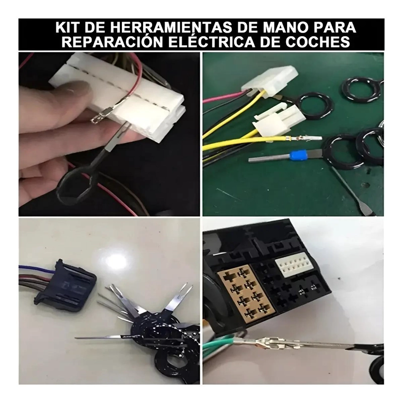 KIT DE HERRAMIENTAS EXTRACTORAS DE TERMINALES CON 39 PIEZAS - 8