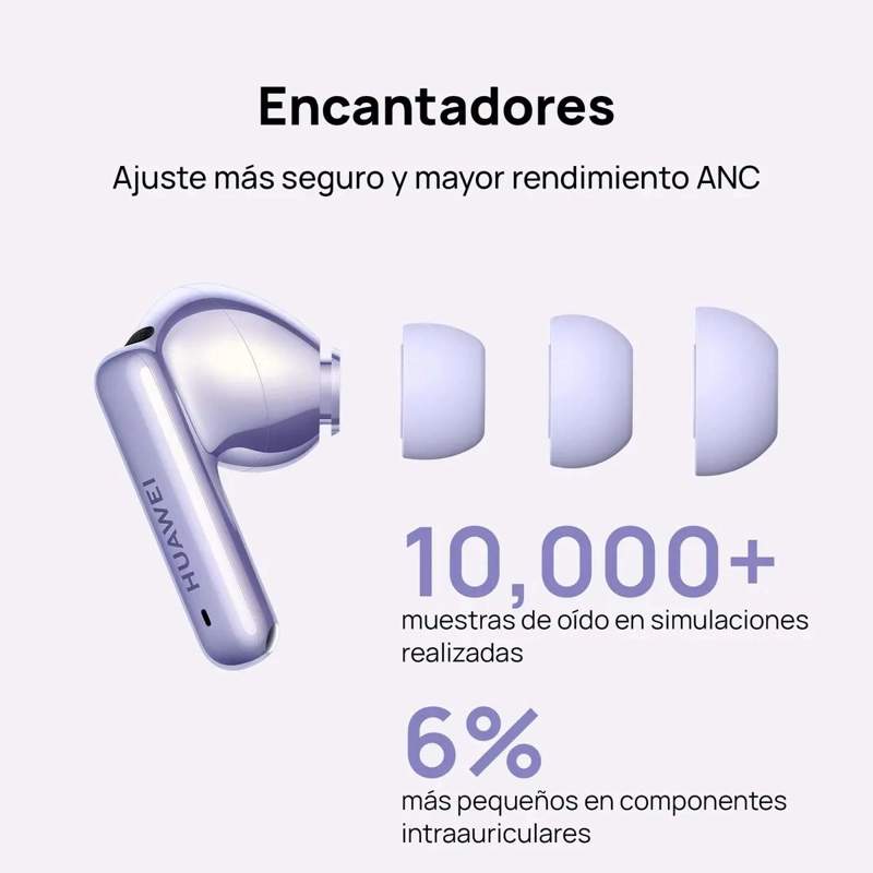 AUDIFONOS INALAMBRICOS CON CANCELACION DE RUIDO Y GRAVES POTENTES - 3