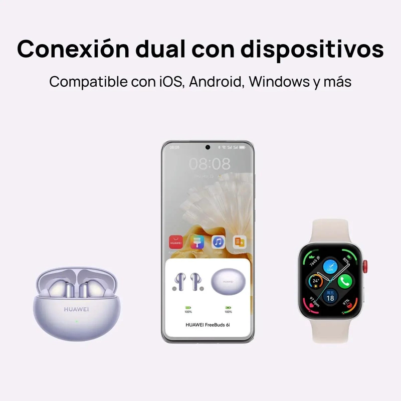 AUDIFONOS INALAMBRICOS CON CANCELACION DE RUIDO Y GRAVES POTENTES - 4