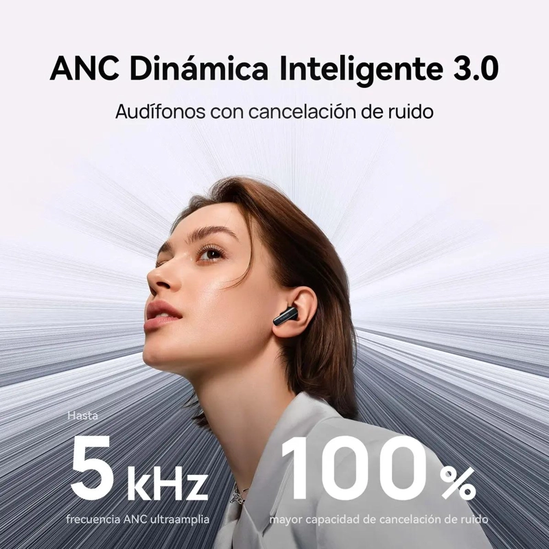 AUDIFONOS INALAMBRICOS CON CANCELACION DE RUIDO Y GRAVES POTENTES - 6
