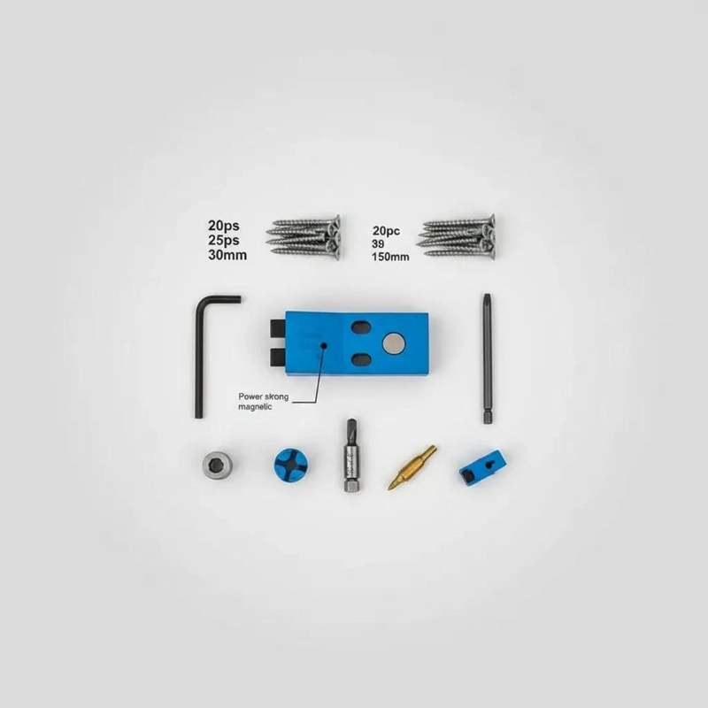 SET DE GUIA PARA TORNILLOS CON ACCESORIOS Y MALETA DE TRANSPORTE - 2