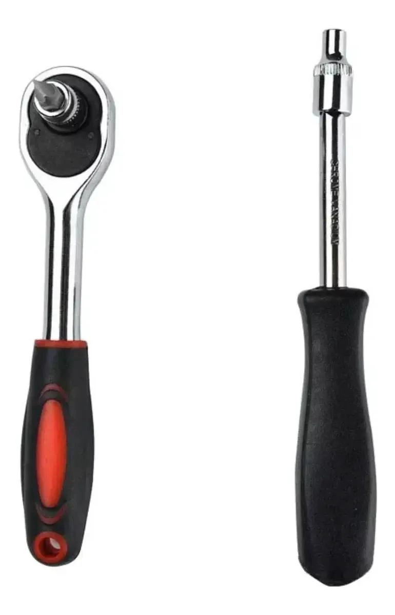 SET JUEGO DE DADOS 46 PIEZAS 1/4 PULGADAS - 2