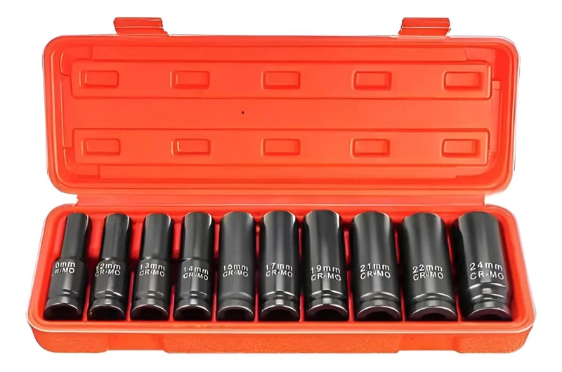 SET DE DADOS DE IMPACTO 10 PIEZAS 8 A 24 MM - 1